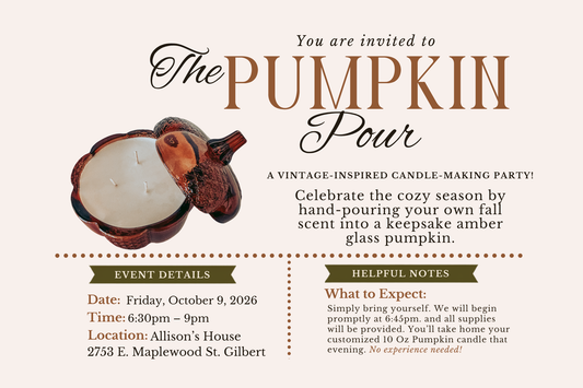 The Pumpkin Pour - Private Class