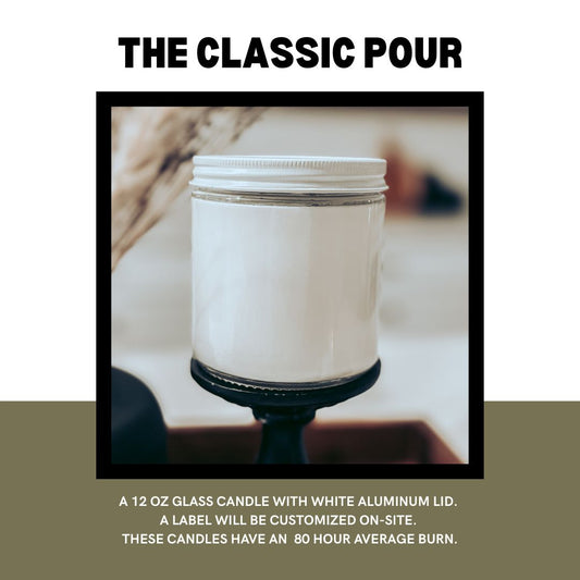 Classic Pour Candle Class - Down Payment